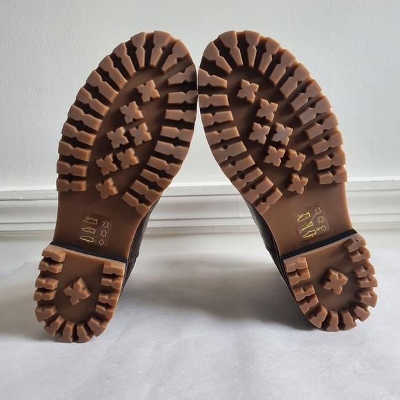 New Madewell The Ivy Chelsea Dark Coffee Croco Embossed Leather Boots Size 5 - Picture 12 of 12